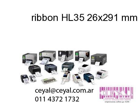 ribbon HL35 26x291 mm x mts