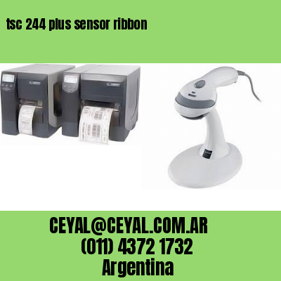 tsc 244 plus sensor ribbon