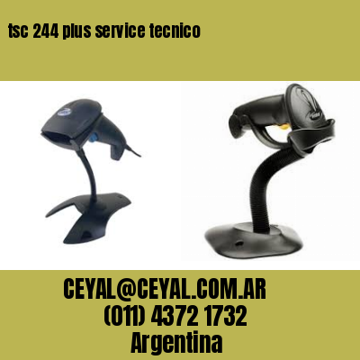 tsc 244 plus service tecnico