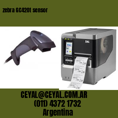 zebra GC420t sensor