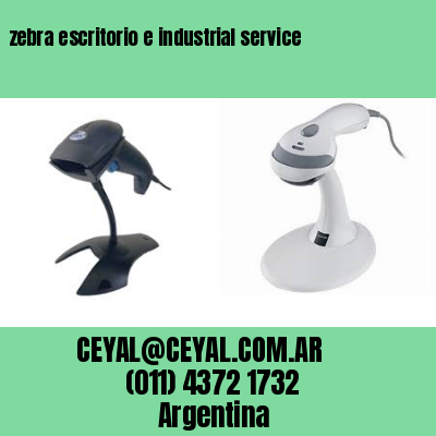 zebra escritorio e industrial service