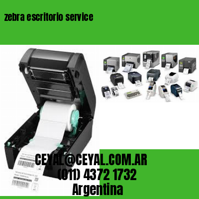 zebra escritorio service