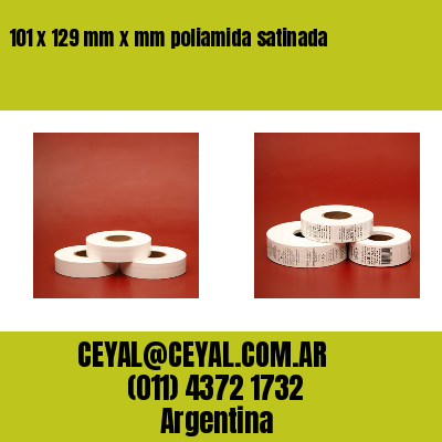 101 x 129 mm x mm poliamida satinada