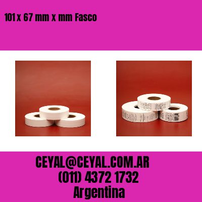 101 x 67 mm x mm Fasco