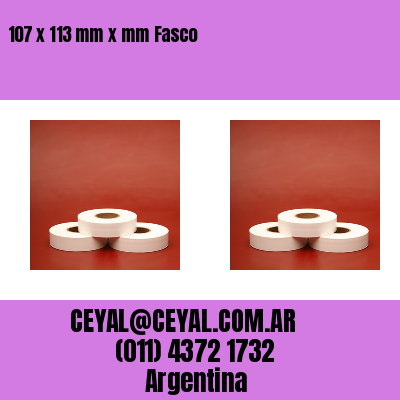 107 x 113 mm x mm Fasco