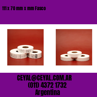 111 x 70 mm x mm Fasco