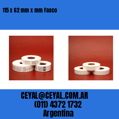115 x 62 mm x mm Fasco