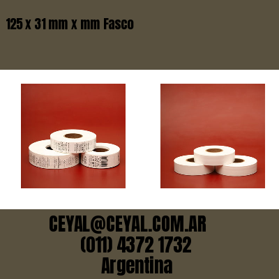 125 x 31 mm x mm Fasco