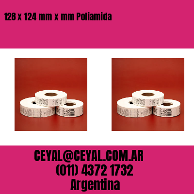 128 x 124 mm x mm Poliamida