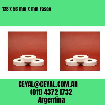 128 x 56 mm x mm Fasco