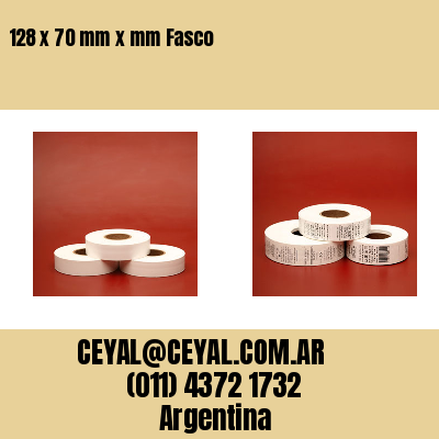 128 x 70 mm x mm Fasco