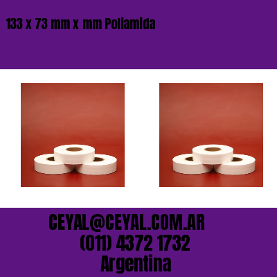 133 x 73 mm x mm Poliamida
