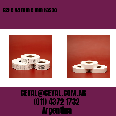 139 x 44 mm x mm Fasco