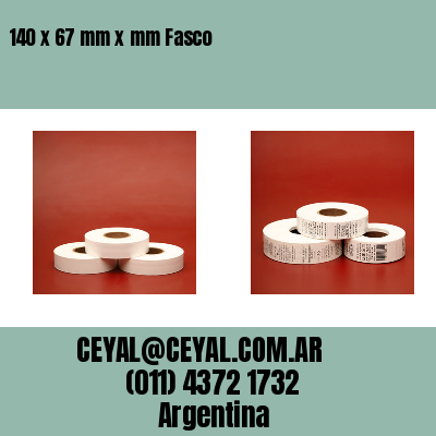 140 x 67 mm x mm Fasco