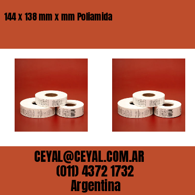 144 x 138 mm x mm Poliamida