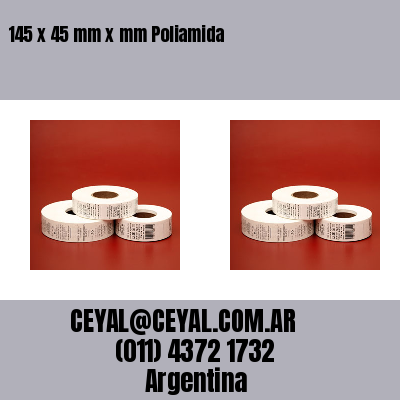 145 x 45 mm x mm Poliamida