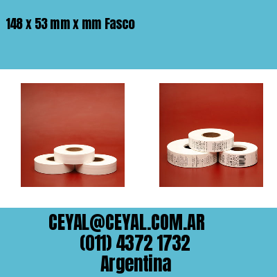 148 x 53 mm x mm Fasco