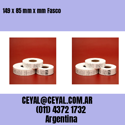 149 x 85 mm x mm Fasco