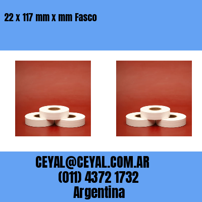 22 x 117 mm x mm Fasco