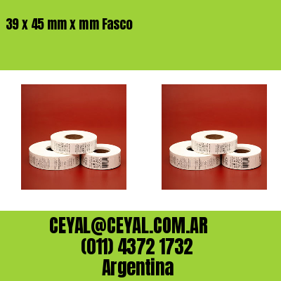39 x 45 mm x mm Fasco