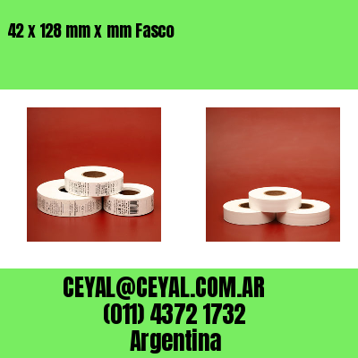 42 x 128 mm x mm Fasco