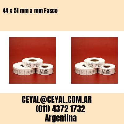 44 x 51 mm x mm Fasco
