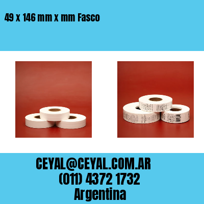 49 x 146 mm x mm Fasco