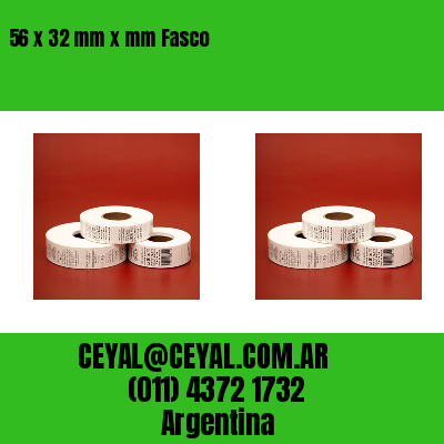 56 x 32 mm x mm Fasco