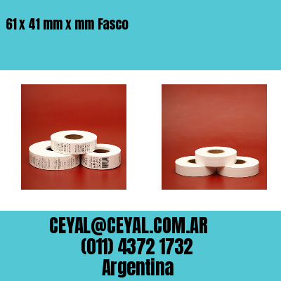 61 x 41 mm x mm Fasco