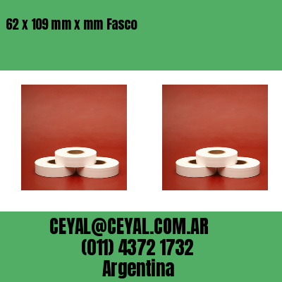 62 x 109 mm x mm Fasco