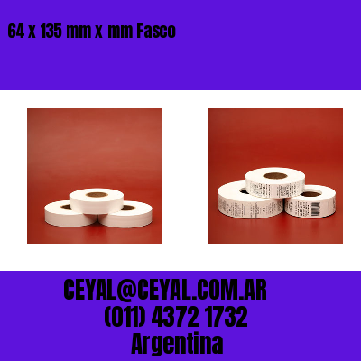 64 x 135 mm x mm Fasco