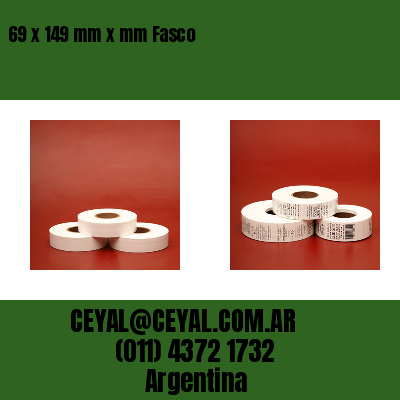 69 x 149 mm x mm Fasco