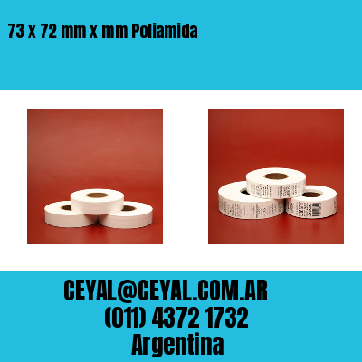 73 x 72 mm x mm Poliamida