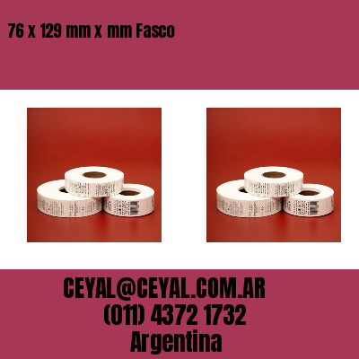 76 x 129 mm x mm Fasco