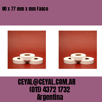 80 x 77 mm x mm Fasco