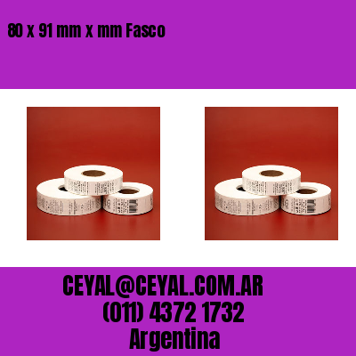 80 x 91 mm x mm Fasco