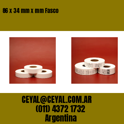86 x 34 mm x mm Fasco