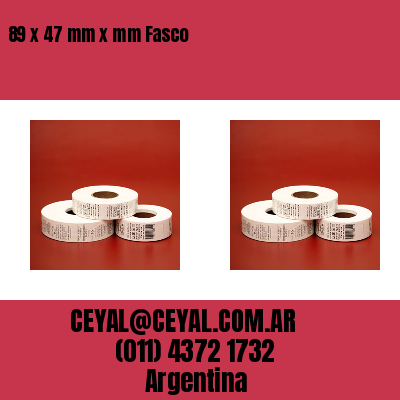 89 x 47 mm x mm Fasco