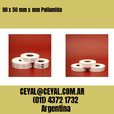 90 x 50 mm x mm Poliamida