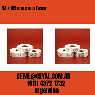 93 x 109 mm x mm Fasco