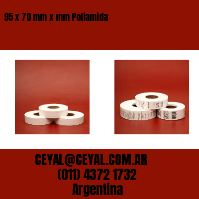 95 x 70 mm x mm Poliamida