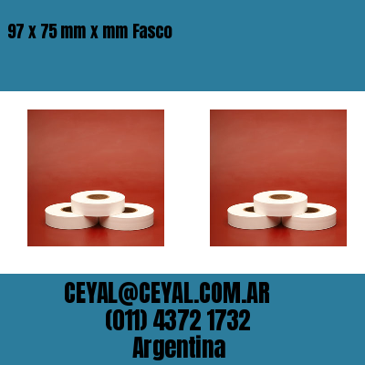 97 x 75 mm x mm Fasco