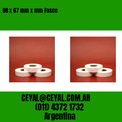98 x 67 mm x mm Fasco