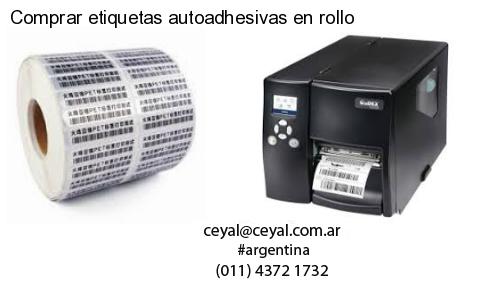 Comprar etiquetas autoadhesivas en rollo