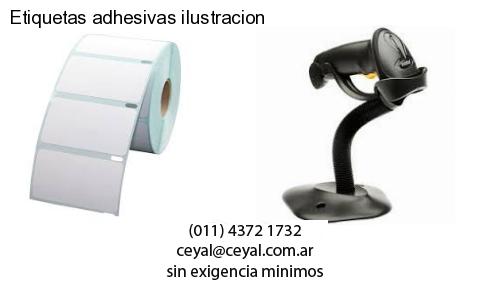 Etiquetas adhesivas ilustracion