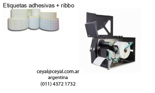 Etiquetas adhesivas ribbo