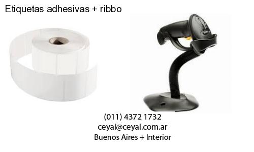 Etiquetas adhesivas   ribbo