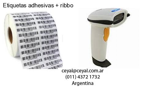 Etiquetas adhesivas   ribbo