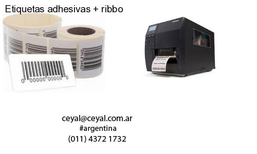 Etiquetas adhesivas   ribbo