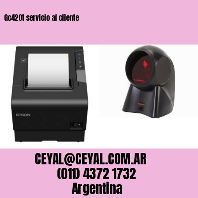 Gc420t servicio al cliente